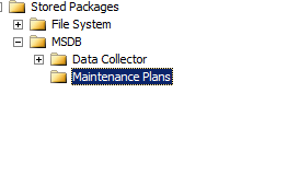 Remove all BT related Maintanance Plans from the SS Integration Services